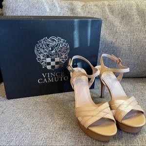 Vince Camuto Paden Heels 9M Petal Soft Calf